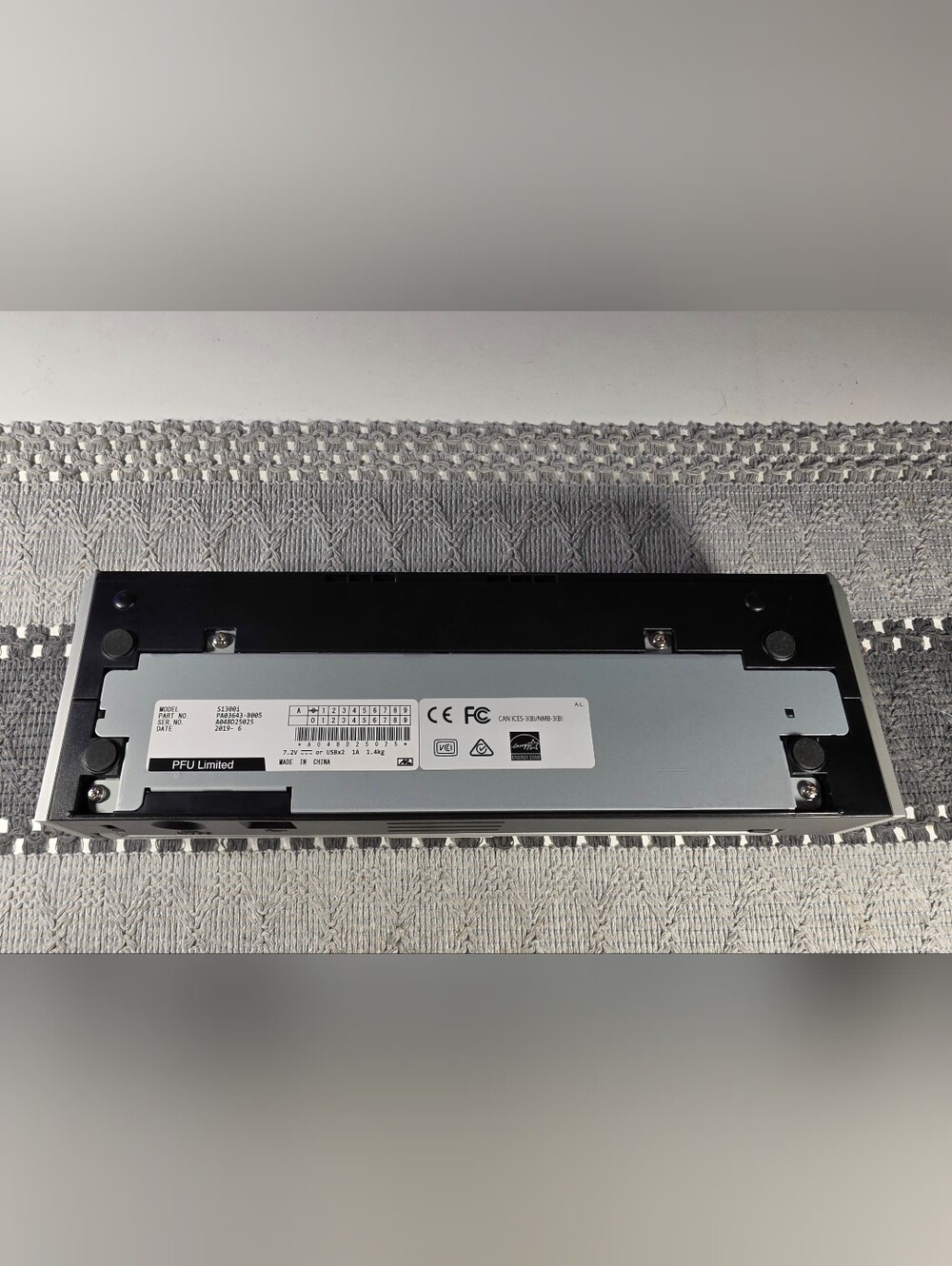 Fujitsu ScanSnap S1300i Portable Duplex Document Scanner with AC Adapter & USB